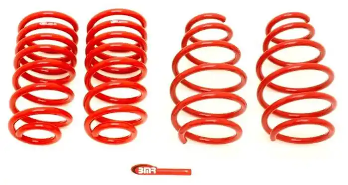 BMR 1.4" Drop Lowering Spring Kit, Red :: 2010-2015 Camaro SS & ZL1 Special Offer