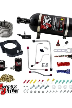 Nitrous Outlet Hardline 83mm Plate System, 10lb Bottle :: 2016-2019 Cadillac CTS-V While Supplies Last