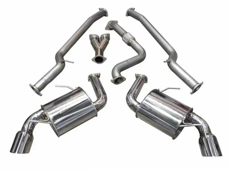 Injen Performance Cat-Back Exhaust System, Dual 4.5" Polished Tips :: 2016-2023 Camaro I4 2.0L Save Now