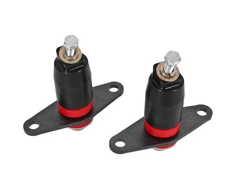 Bargain BMR Motor Mount Kit, Polyurethane Bushings, Black Anodized :: 2016-2024 Camaro SS, ZL1