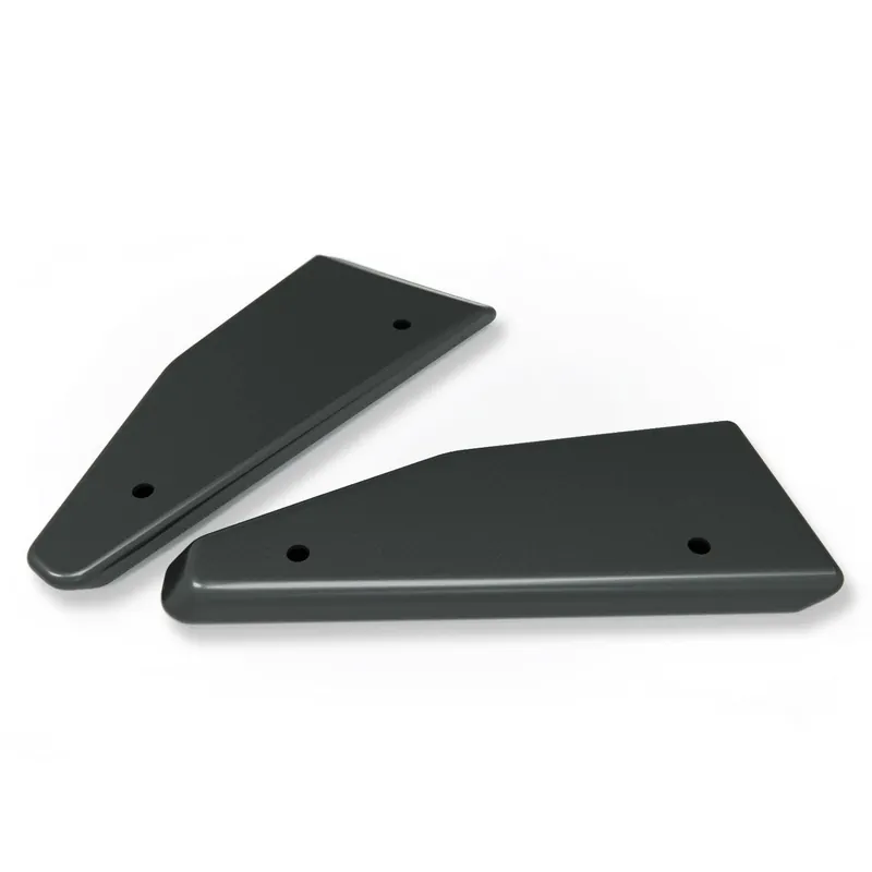 ACS Stage 2 Deflectors, Unpainted :: 2016-2024 Camaro SS & 2019-2024 Camaro Non-ZL1 w/ACS T6 Splitter Crafted