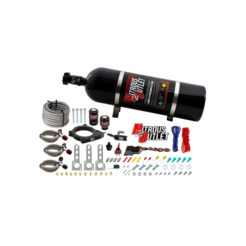 Nitrous Outlet Plate System, 15lb Bottle :: 2015-2017 Ford Mustang GT Buy Today