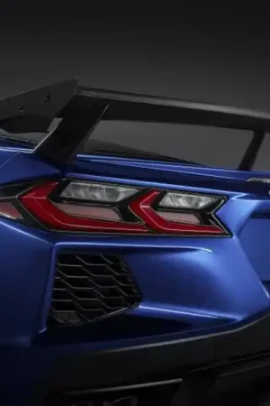 Direct From Factory Chevrolet High Wing Spoiler, Carbon Flash Black Metallic :: 2020-2025 C8 Corvette Stingray
