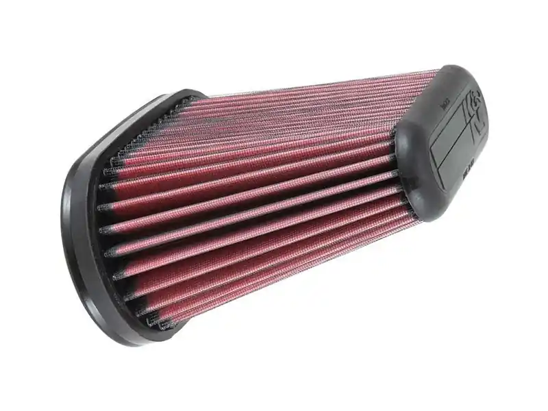 Budget K&N High Flow Replacement Air Filter, Red Oiled :: 2014-2019 C7 Corvette