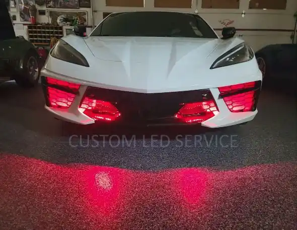 Luxury C8 Level 3 Exterior RGB LED Kit :: 2020-2025 Corvette Covertible