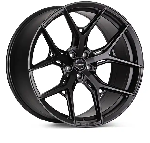 Vossen HF-5 Hybrid Forged Front Wheel, Matte Gun Metal, Deep Face, 20x9.5 +25 :: 2015-2026 Mustang No Minimum Order