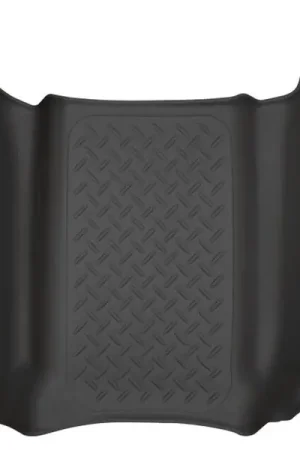 Low Price Husky Liners WeatherBeater Center Hump Front Floor Liner, Black :: 2019-2025 Silverado & GMC Sierra 1500 Crew Cab, Double Cab