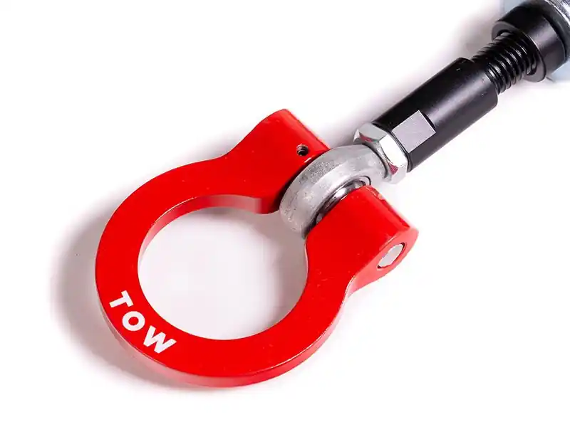 Handmade ZL1 Addons Front Premium Tow Hook, Red :: 2010-2015 Camaro V6