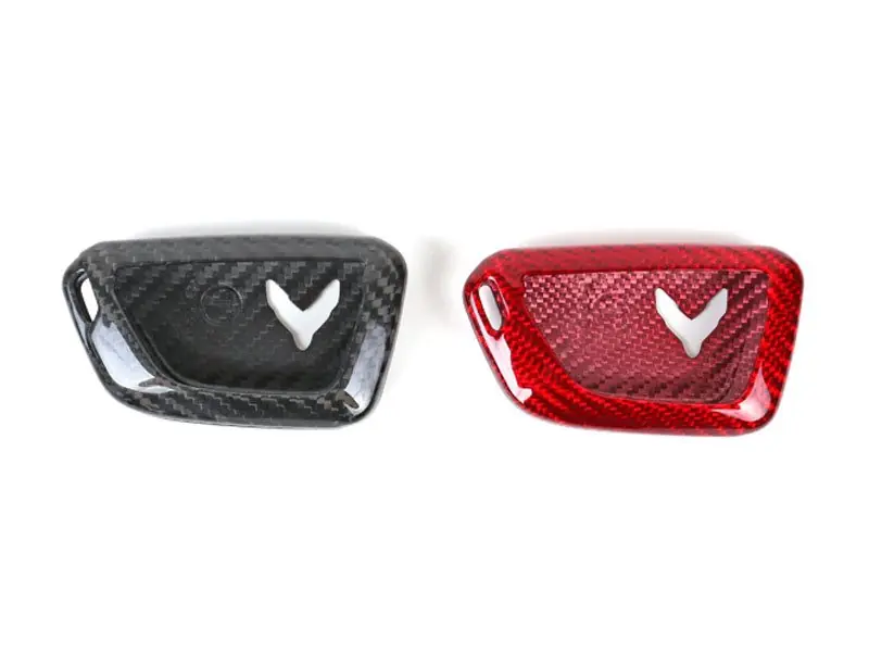 ISC Carbon Fiber Key Cover :: 2020-2026 C8 Corvette Best Seller