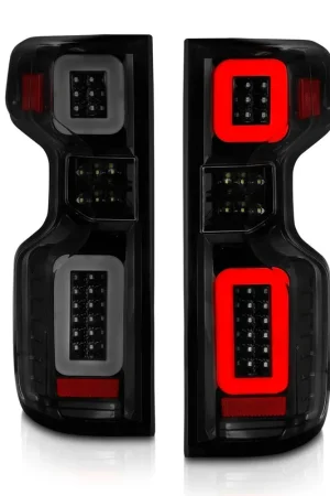 ANZO Sequential LED Taillights, Smoke Lens, Black Housing :: 2019-2021 Silverado 1500 Exclusive Offer
