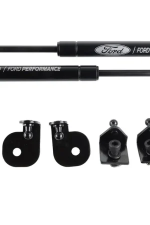 Ford Performance Hood Lift Kit w/ Ford Performance Logo :: 2015-2023 Ford Mustang V6, GT & EcoBoost Next Day Delivery