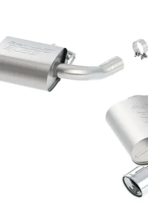 Borla 2.75" S-Type Axle-Back Exhaust System w/ 4.5" Dual Polished Tips :: 2016-2024 Camaro SS w/o NPP Express Delivery