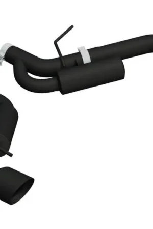 Trending MBRP Armor BLK 3" Dual Axle-Back Exhaust System w/ 4" Dual Tips, Black Coated :: 2016-2024 Camaro SS, Non-NPP