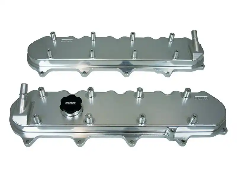 Moroso Billet Aluminum Valve Covers, Mounted Coils :: 2016-2024 Camaro, 2014-2019 Corvette & 2016-2025 Cadillac Super Sale