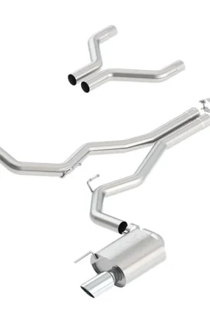 Borla 3" ATAK Cat-Back Exhaust System w/ 4" Dual Polished Tips :: 2015-2017 Ford Mustang GT Deal