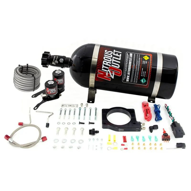 Nitrous Outlet Hardline Plate System, 15lb Bottle :: 2012-2015 Camaro ZL1 Authentic