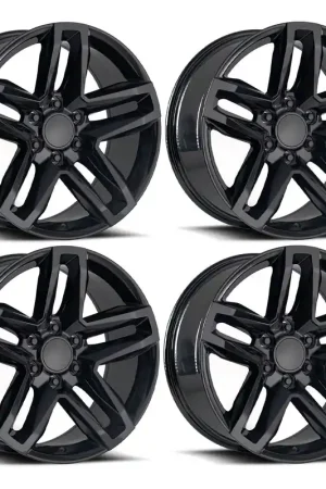 Fan Favorite FR 94 Trail Boss Replica Wheel Set, Gloss Black, 20x9 :: 2014-2026 Silverado & GMC Sierra 1500
