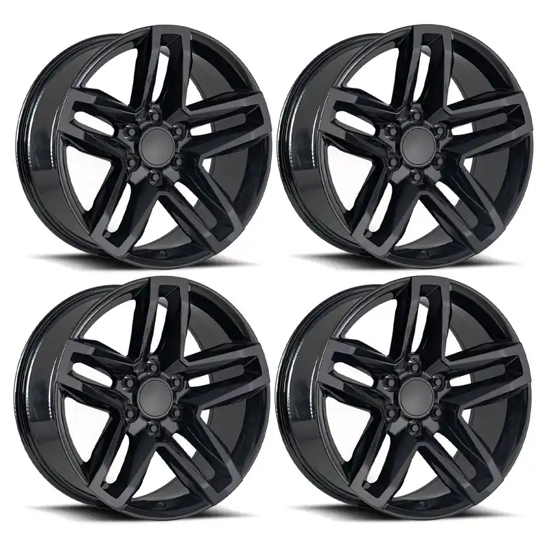 Fan Favorite FR 94 Trail Boss Replica Wheel Set, Gloss Black, 20x9 :: 2014-2026 Silverado & GMC Sierra 1500