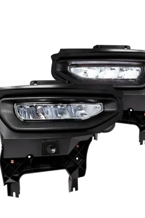 Buy Direct Winjet Fog Light Package, Clear Lens, Wiring Included :: 2016-2018 GMC Sierra 1500