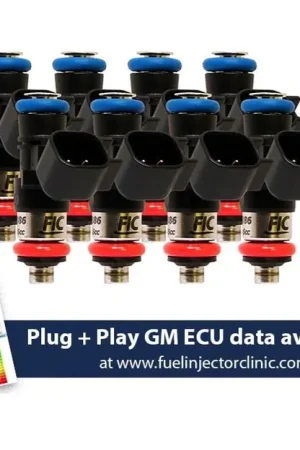 Holiday Sale Fuel Injector Clinic 72lb Injectors (Set of 8) :: 2006-2013 Corvette & 2010-2015 Camaro SS, ZL1 & Z28