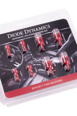 Diode Dynamics Stage 2 Interior LED Light Kit, Red :: 2015-2017 Ford Mustang Top Rated