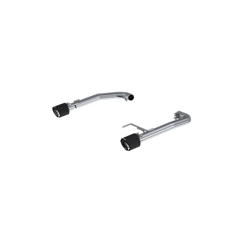 Free Shipping MBRP Armor Pro Race 2.5" Axle-Back Exhaust System w/ 4.5" Dual Carbon Fiber Tips :: 2015-2023 Ford Mustang EcoBoost w/ Non-Active Exhaust