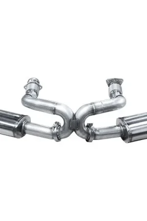 American Racing Headers R/T Cat-Back Exhaust System, Quad Polished Tips :: 2020-2025 C8 Corvette & E-Ray Direct From Manufacturer