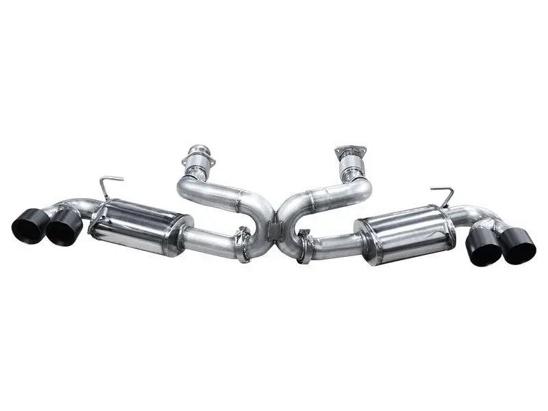American Racing Headers R/T Cat-Back Exhaust System, Quad Polished Tips :: 2020-2025 C8 Corvette & E-Ray Direct From Manufacturer