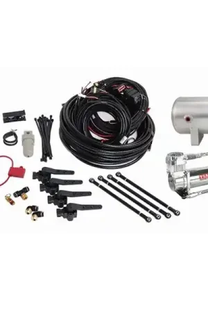 Price Cut Air Lift Performance 3H 1/4" Line, w/ Compressor, 2.5 Gallon Raw Aluminum Tank :: 2010-2024 Camaro