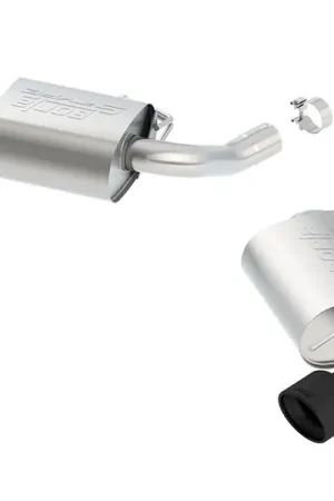 Borla 2.75" S-Type Axle-Back Exhaust System w/ 4.5" Dual Ceramic Black Tips :: 2016-2024 Camaro SS w/o NPP Bulk Order