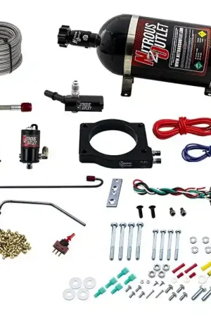 Nitrous Outlet Hardline Plate System, 15lb Bottle :: 2020-2025 C8 Corvette Stingray Luxury