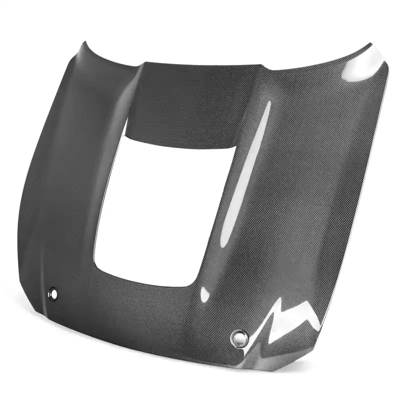 Markdown Anderson Composites Type-OE Double-Sided Hood, Carbon Fiber :: 2020-2022 Ford Mustang GT500