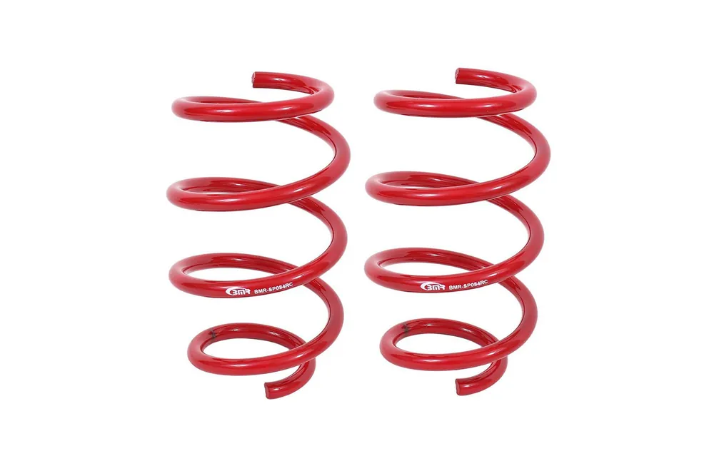BMR 1.25" Front Lowering Springs, Handling Version :: 2015-2026 Ford Mustang w/o Magneride No Minimum Order