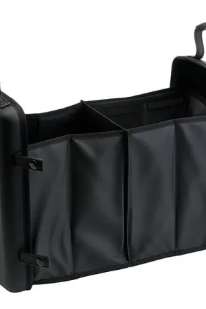 Instant Buy Chevrolet Collapsible Cargo Organizer w/ Crossed Flags Logo :: 2020-2025 C8 Corvette