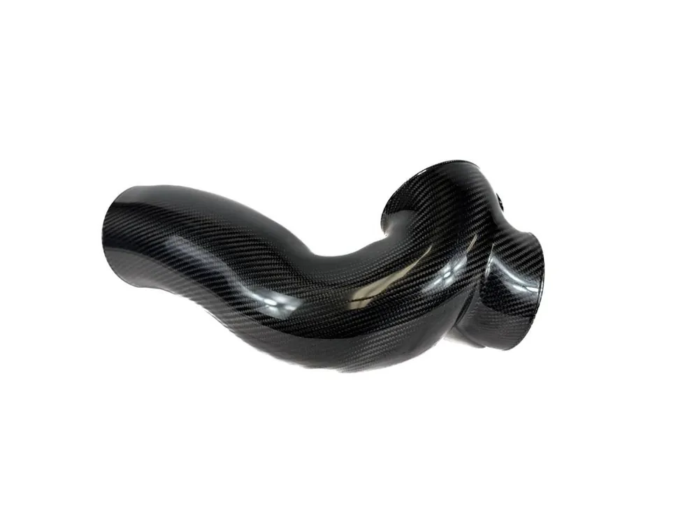 Modern Whipple Stage 2 Carbon Fiber Air Box Intake Tube :: 2024-2025 Ford Mustang GT & Dark Horse
