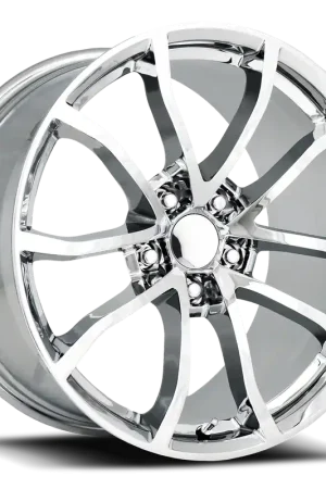 Direct From Manufacturer FR 25F C6 Cup Replica Front Wheel, 19x10, Chrome :: 2006-2019 Corvette Z06, ZR1 & Grand Sport