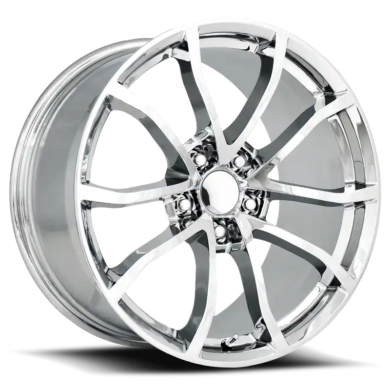 Direct From Manufacturer FR 25F C6 Cup Replica Front Wheel, 19x10, Chrome :: 2006-2019 Corvette Z06, ZR1 & Grand Sport