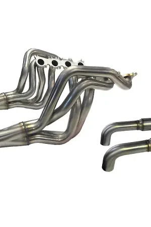 Kooks 1-7/8" x 3" Long Tube Headers w/ Catted OEM Connection Pipe :: 2015-2026 Ford Mustang GT, Mach 1 & Dark Horse Price Cut