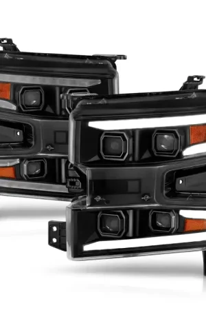 ANZO Projector Plank Style Headlight, Passenger Side :: 2019-2021 Silverado 1500 One Day Deal