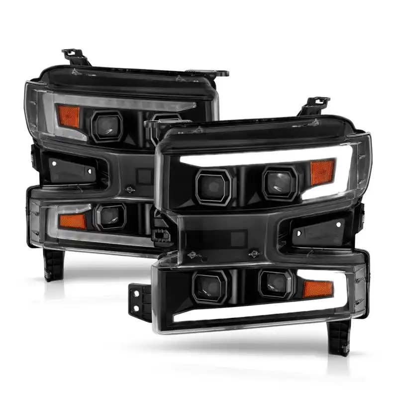 ANZO Projector Plank Style Headlight, Passenger Side :: 2019-2021 Silverado 1500 One Day Deal