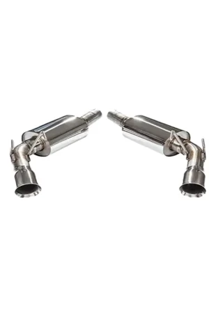 Budget MRT 2.5" Version 2 Axle-Back Exhaust System w/ 3.5" Dual Polished Tips :: 2010-2015 Camaro SS