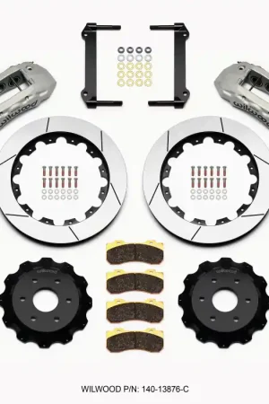 Limited Time Wilwood TX6R Front 16" Big Brake Kit w/ Slotted Rotors & 6 Piston Ano Calipers :: 2014-2018 Silverado & GMC Sierra 1500
