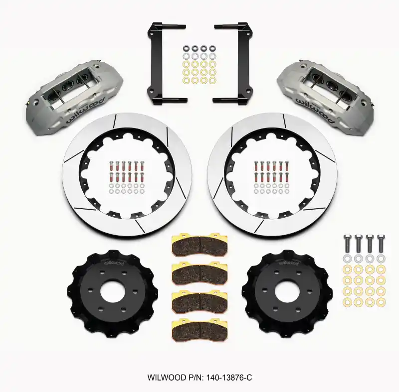 Limited Time Wilwood TX6R Front 16" Big Brake Kit w/ Slotted Rotors & 6 Piston Ano Calipers :: 2014-2018 Silverado & GMC Sierra 1500