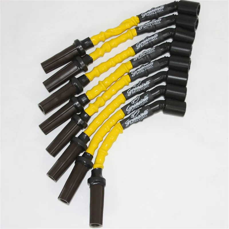 Granatelli Spark Plug Wireset, Yellow :: 2016-2024 Camaro SS & ZL1 & 2014-2019 Corvette Editor’s Pick