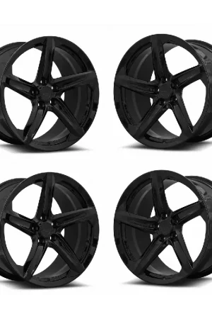 MRR F23 Forged Wheel Set, Gloss Black, 19x8.5 & 20x11 :: 2020-2026 C8 Corvette While Supplies Last