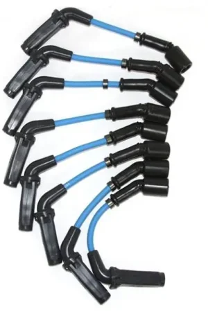 Crafted Granatelli Spark Plug Wireset 8MM, Blue :: 2010-2015 Camaro SS, ZL1, Z28 & 2005-2013 Corvette