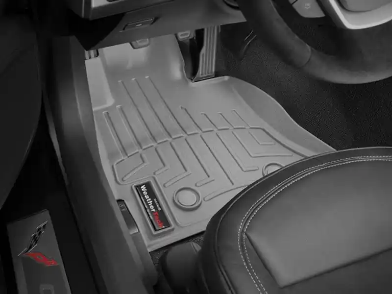 WeatherTech FloorLiners, Gray :: 2014-2019 C7 Corvette Direct From Factory