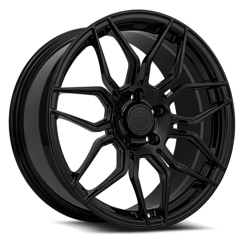 MRR F24 Forged Front Wheel, Gloss Black, 19x8.5 :: 2020-2026 C8 Corvette Trusted Brand