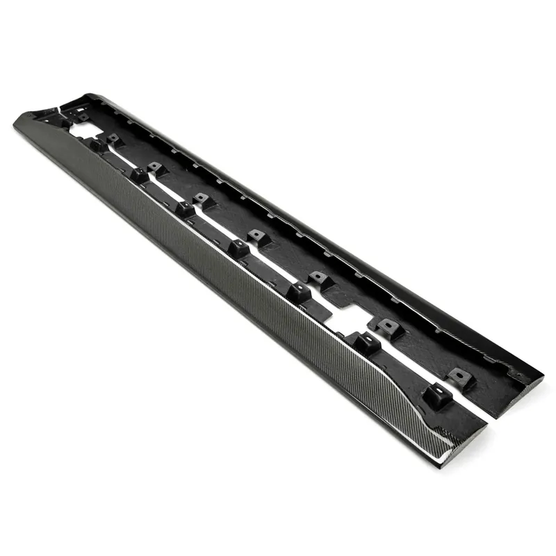 Secure Checkout Anderson Composites Type-AR Side Rocker Panel Splitters, Carbon Fiber :: 2015-2023 Ford Mustang