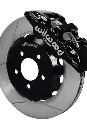 Special Discount Wilwood AERO6 Front Big Brake Kit, Black 6 Piston Calipers, 15" Slotted Rotors :: 2016-2019 Camaro